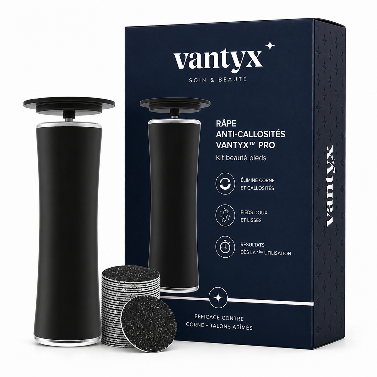 Râpe Anti-Callosités Vantyx™ PRO