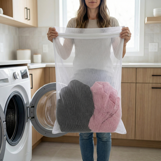 Washing Net for Exfoliating Towel