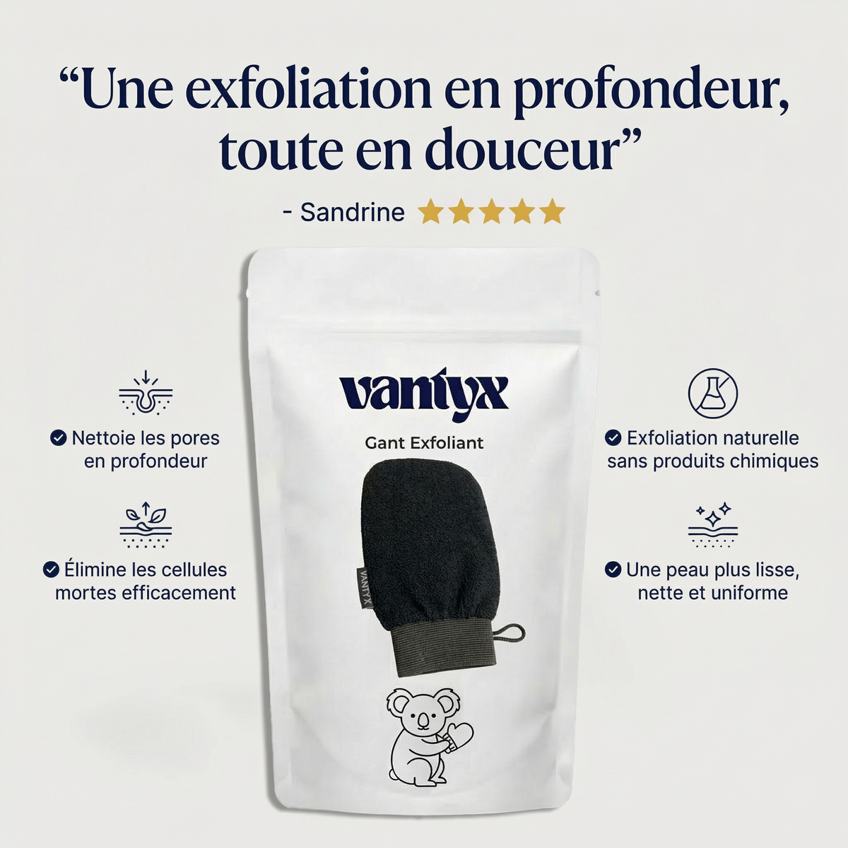 Vantyx Exfoliating Glove