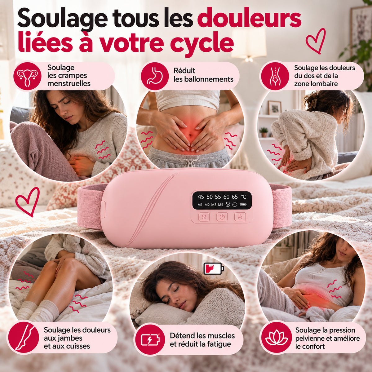 Ceinture Menstruelle Apaisante – Smoothe™