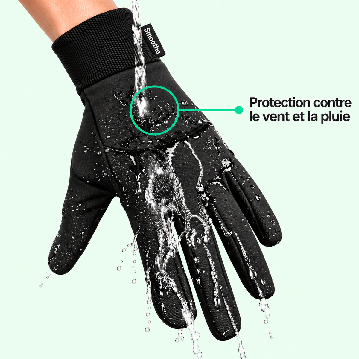 Gants Thermiques de Cyclisme – Smoothe™