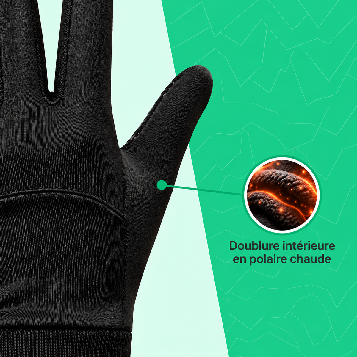 Gants Thermiques de Cyclisme – Smoothe™