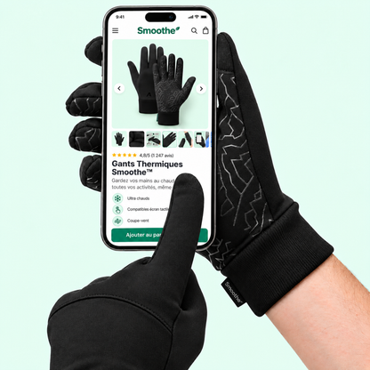 Gants Thermiques de Cyclisme – Smoothe™