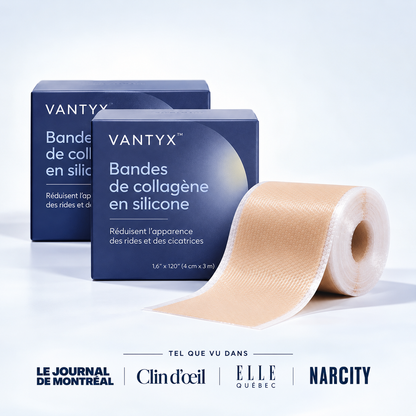 Bandes de Collagène en Silicone Vantyx™