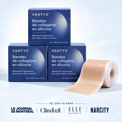 Bandes de Collagène en Silicone Vantyx™
