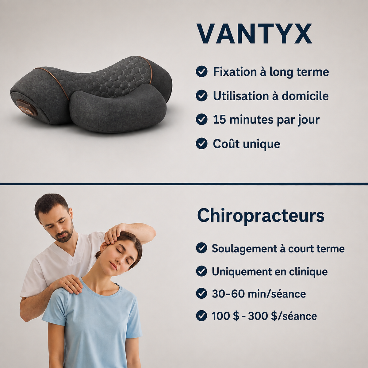 Décompresseur Thérapeutique des Cervicales