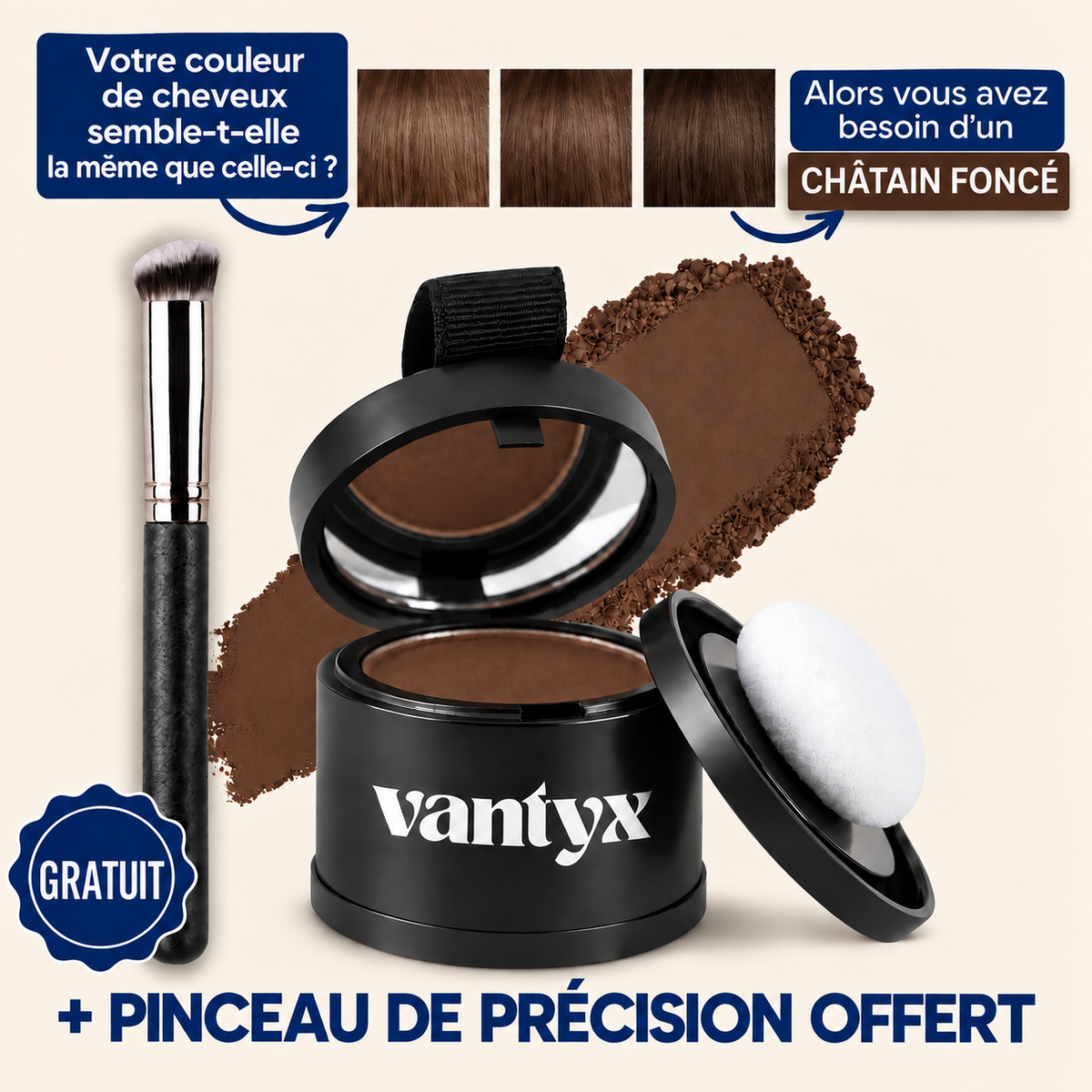 Retouche Racines & Cheveux Gris