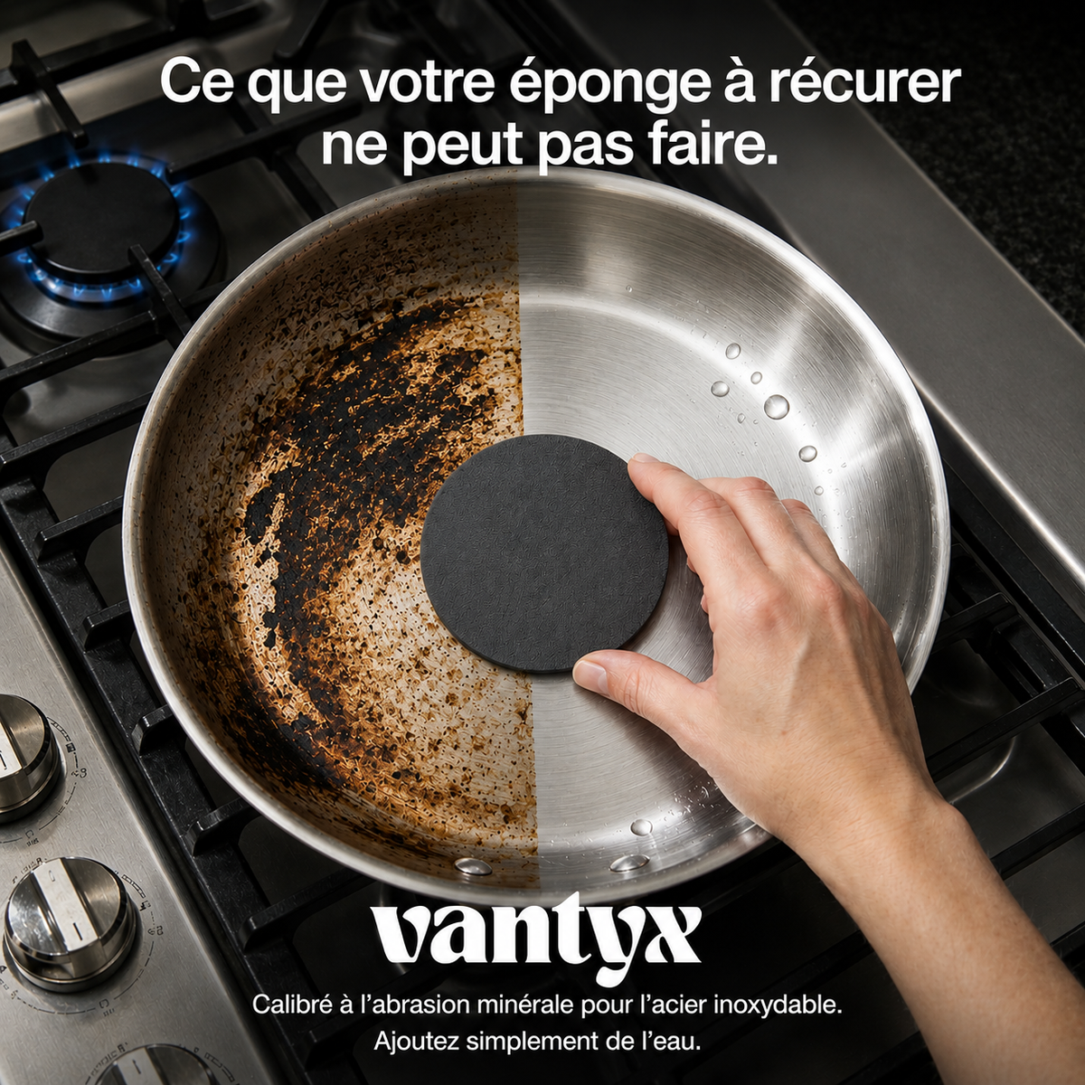 Vantyx Stainless Steel Scrubber