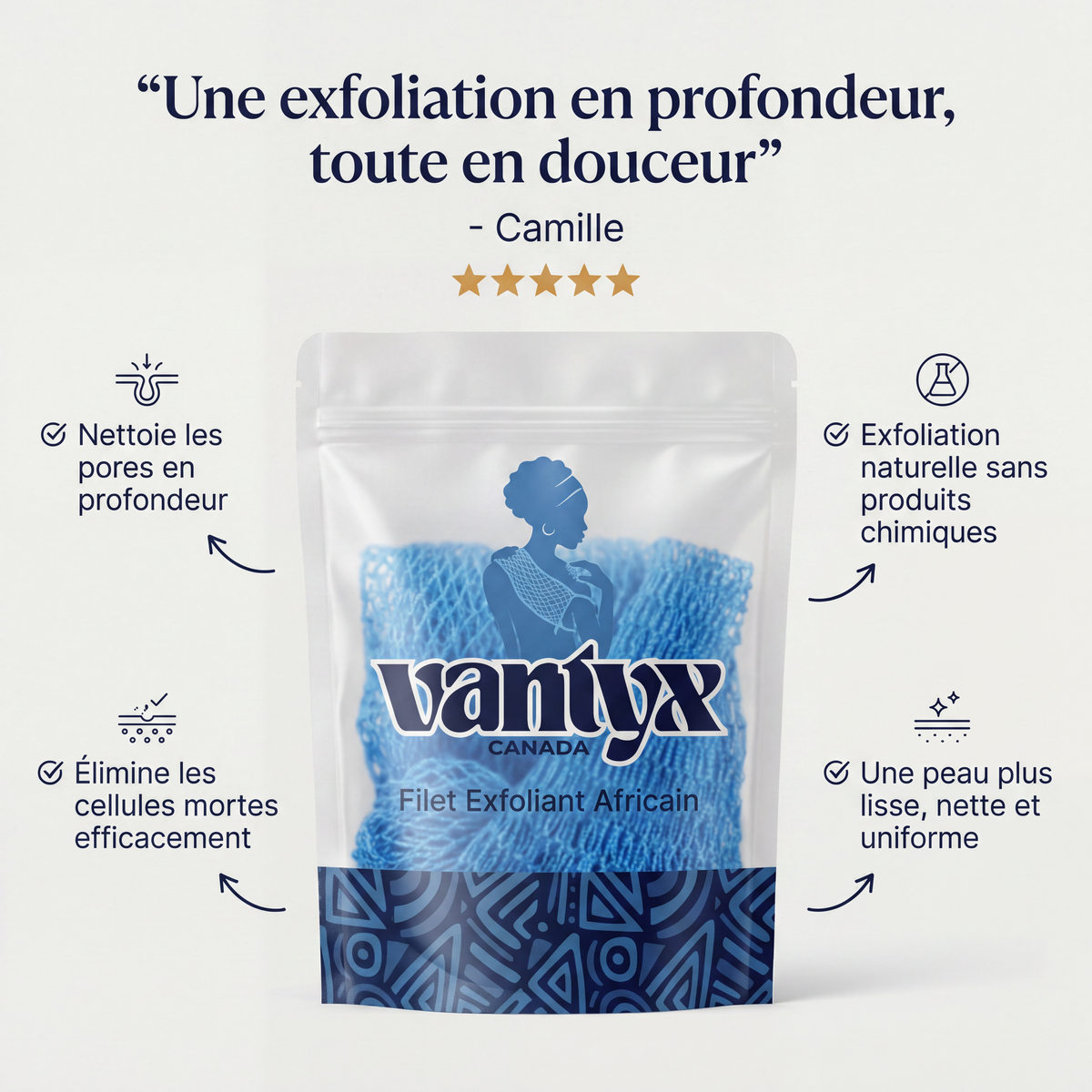 Vantyx African Exfoliating Net