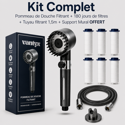 Vantyx Filtered Shower Head