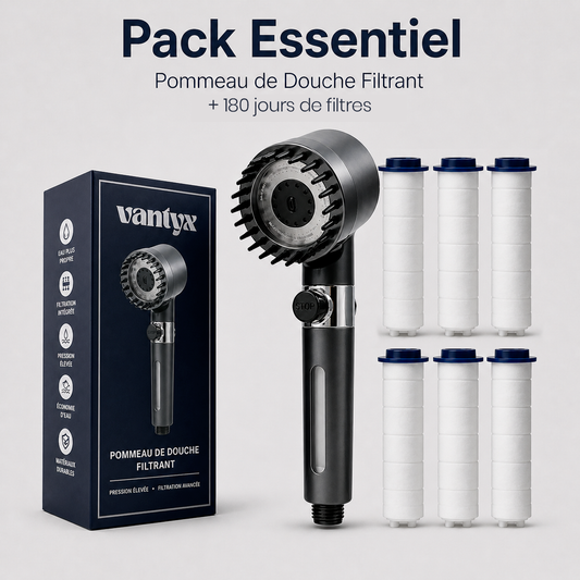 Filtered Shower Head - Essential Pack