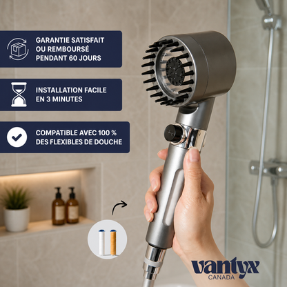 Vantyx Filtered Shower Head