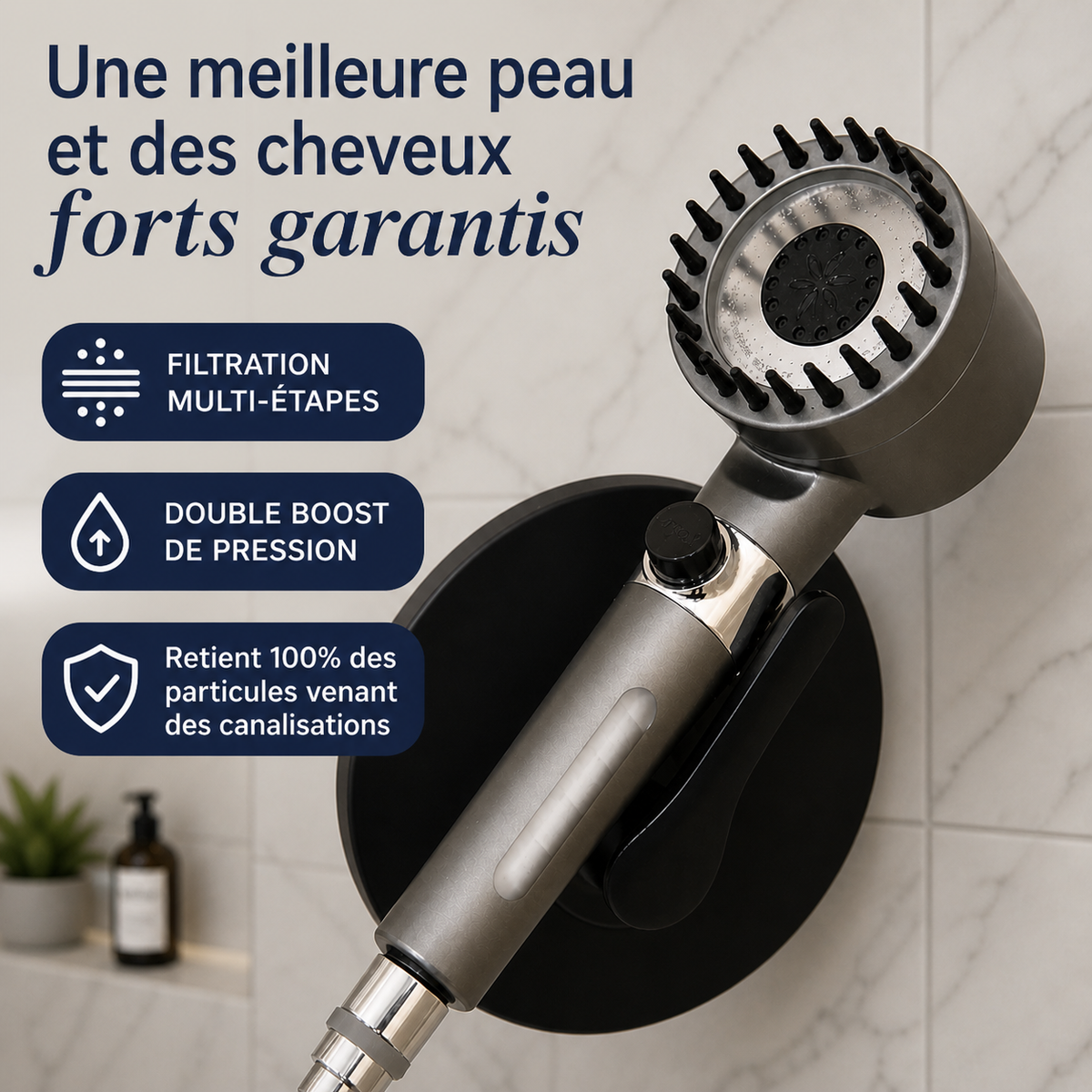 Vantyx Filtered Shower Head