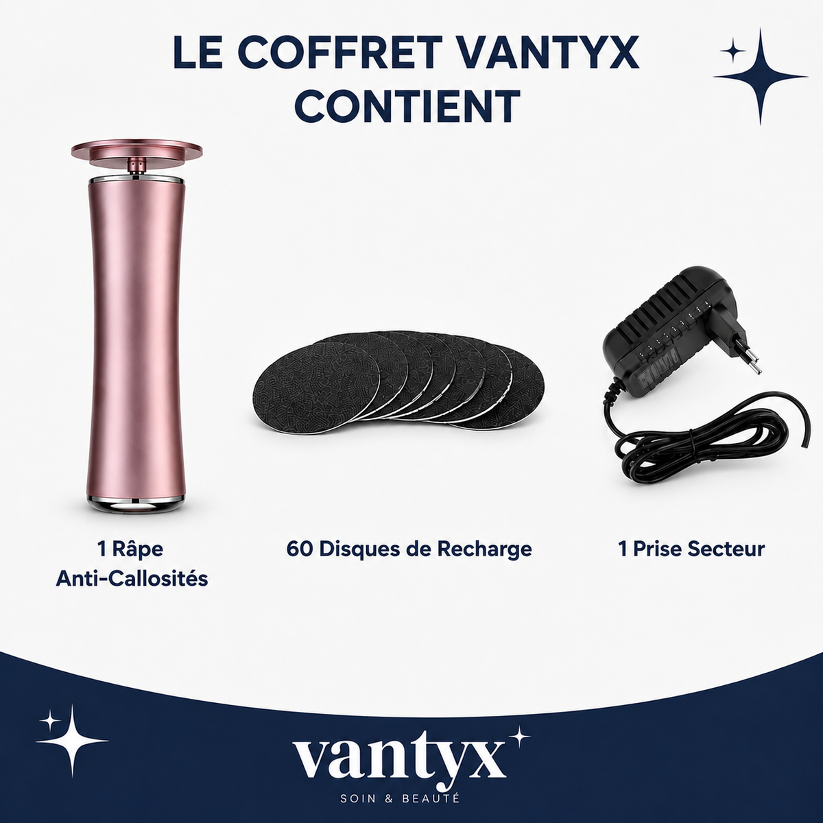 Râpe Anti-Callosités Vantyx™ PRO