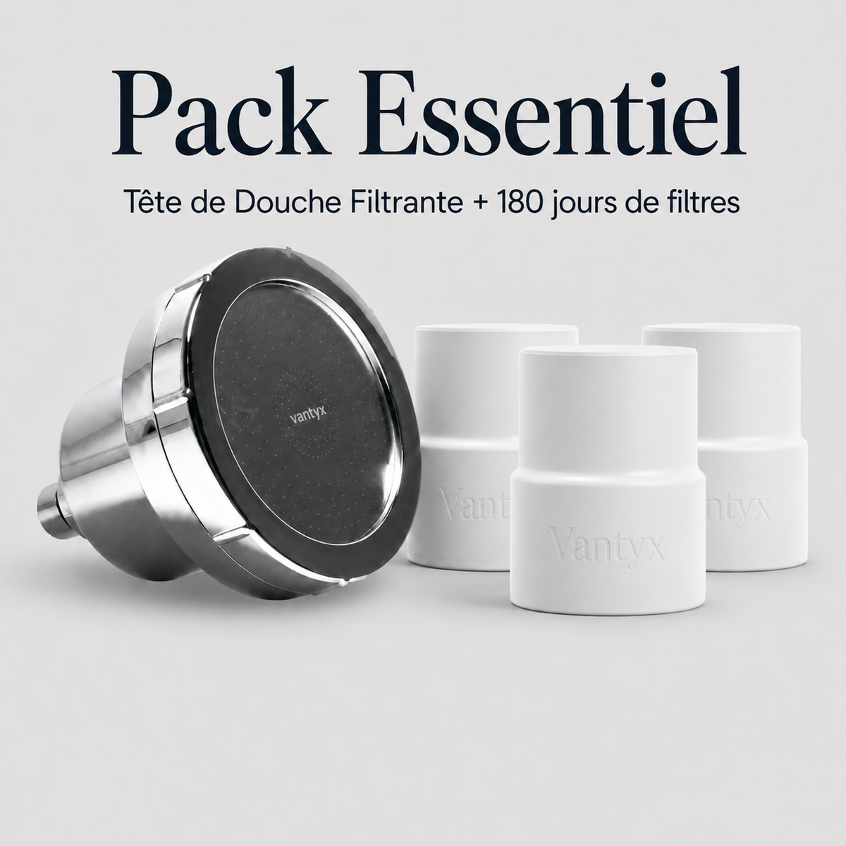 Tête de Douche Filtrante - Pack Essentiel