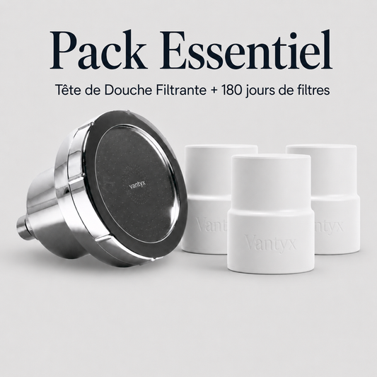 Filtered Shower Head - Essential Pack