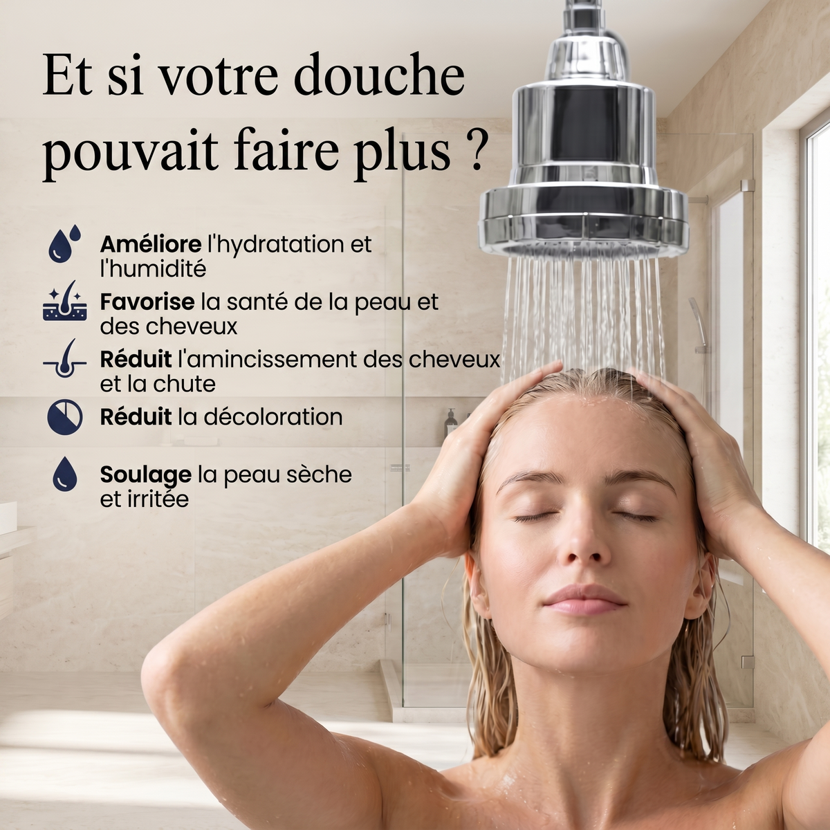 Vantyx Filtered Shower Head
